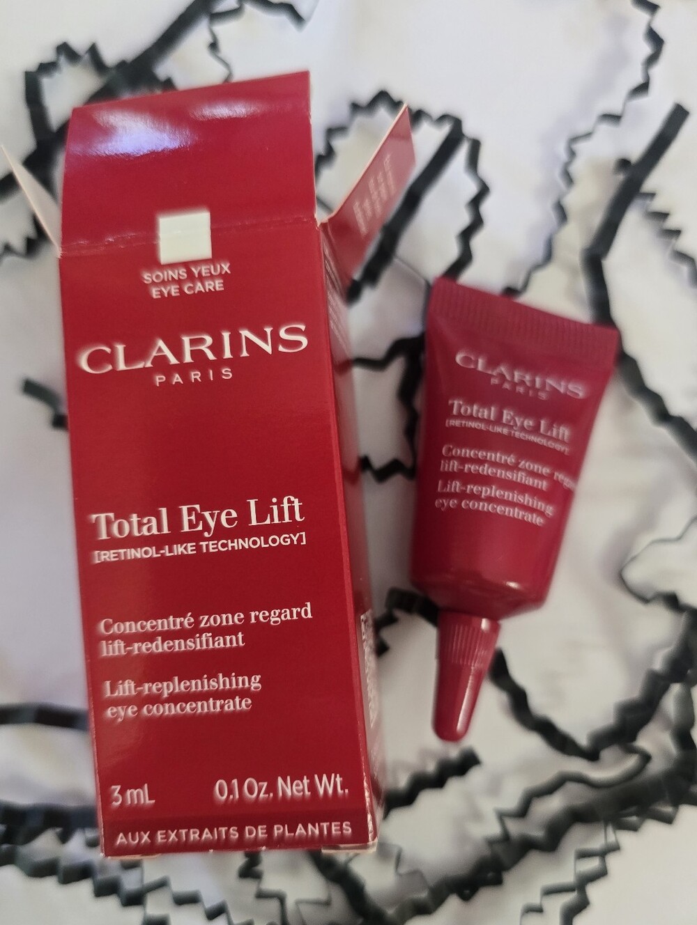 Clarins Total Eye Lift Eye Concentrate 3mL Deluxe Sample New